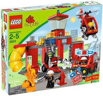 Фото LEGO Duplo Пожарная станция (5601)