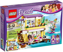 Фото LEGO Friends Пляжный домик Стефани (41037)