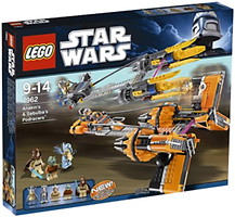 Фото LEGO Star Wars Гоночные капсулы Анакина и Себульбы (7962)