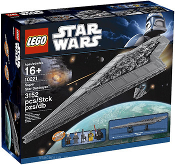 Фото LEGO Star Wars Звездный супер разрушитель (10221)