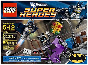 Фото LEGO Super Heroes Преследование Женщины-кошки (6858)