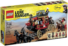 Фото LEGO The Lone Ranger Побег на дилижансе (79108)