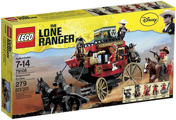 Фото LEGO The Lone Ranger Побег на дилижансе (79108)