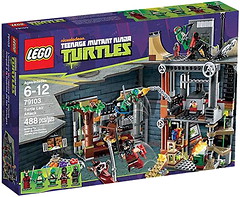 Фото LEGO Ninja Turtles Атака на базу черепашек (79103)