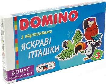 Фото Strateg Домино Птички (675)