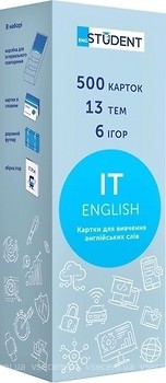 Фото English Student Карточки для изучения IT английского укр/англ. (41315787)