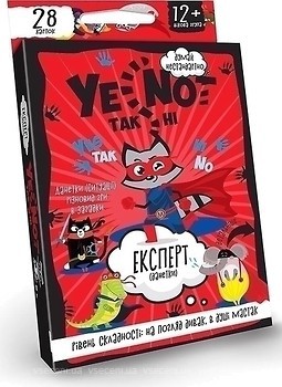 Фото Danko Toys YES NOT ДаНетки Эксперт (YEN-01-03U)