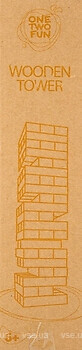 Фото One Two Fun Wooden Tower Деревянная башня
