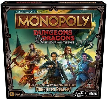 Фото Hasbro Monopoly: Dungeons and Dragons (F6219)