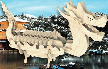 Фото Мир деревянных игрушек Лодка Дракона (П085а)