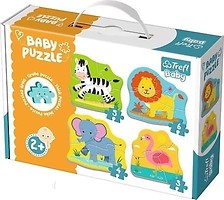 Фото Trefl Baby Classic Животные на сафари (36073)