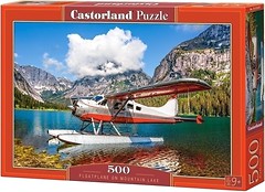 Фото Castorland Самолет на горном озере (B-53025)