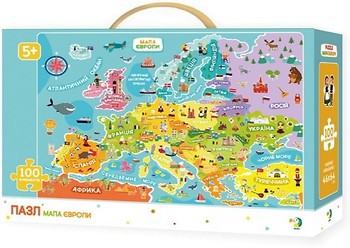 Фото DoDo Карта Европы английский язык (300124)