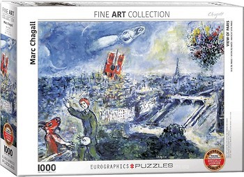 Фото Eurographic Вид на Париж Марк Шагал (6000-0850)