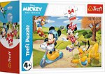Фото Trefl Mickey Mouse & Friends Мини и Микки на самокате (19713)