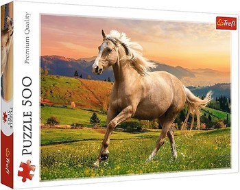 Фото Trefl Premium Quality Галопом на закате солнца (37396)