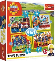 Фото Trefl Fireman Sam Пожарный Сэм и его команда 4 в 1 (34373)