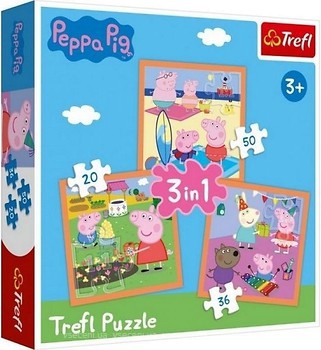 Фото Trefl Peppa Pig Изобретательная Свинка Пеппа 3 в 1 (34852)