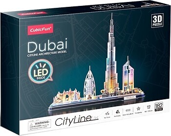 Фото Cubic Fun City Line Dubai Led (L523h)
