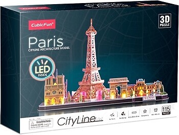 Фото Cubic Fun City Line Paris Led (L525h)