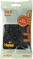 Фото Hama mosaic термомозаика Черные бусины 1000 шт (190-018)