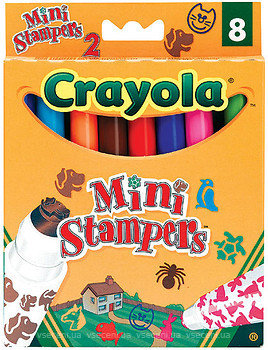 Фото Crayola Набор фломастеров-штампов (8125)