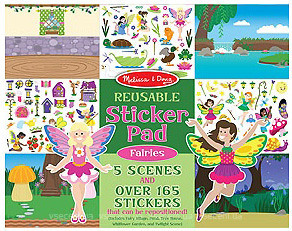 Фото Melissa & Doug Набор многоразовых наклеек Феи (MD8603)