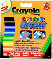 Фото Crayola Стираемые фломастеры для письма на доске (8223)