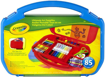Фото Crayola Набор для творчества в удобном синем чемоданчике (04-2704-1)