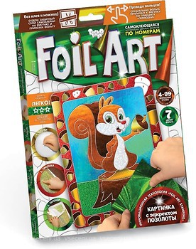 Фото Danko Toys Foil Art Белка и орех (FAR-01-06)