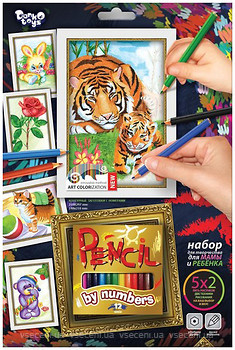 Фото Danko Toys Pencil by number (PBN-01-07)