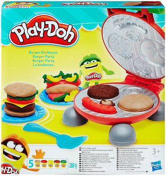 Фото Hasbro Play-Doh Бургер гриль (B5521)