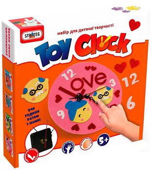 Фото Strateg Toy clock Любовь (16S)