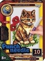 Фото Danko Toys Punch needle Ковровая вышивка Кот (PN-01-07)