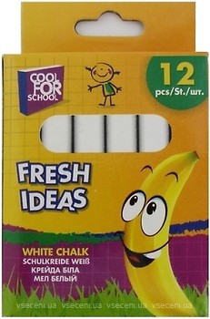 Фото Cool for School Набор белых мелков Fresh Ideas (CF60701)