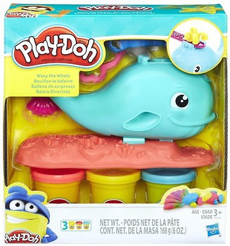 Фото Hasbro Play-Doh Веселый кит (E0100)