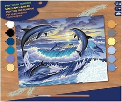 Фото Sequin Art Senior Восход с дельфинами (SA0563)