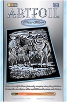 Фото Sequin Art Artfoil Silver Zebra and Foal (SA1018)