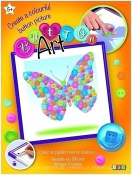 Фото Sequin Art Button Butterfly (SA1528)