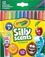 Фото Crayola Восковые мелки ароматизированные 12 шт. (52-9712)