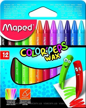 Фото Maped Color Peps Wax Crayons (MP861011)