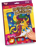 Фото Danko Toys Раскраска глиттером Пони (РГН-02-01)