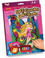 Фото Danko Toys Раскраска глиттером Фея (РГН-02-05)