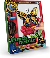 Фото Danko Toys Punch needle Бабочка (PN-01-08)