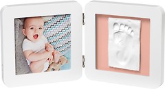Фото Baby Art Двойная рамка Белая с многоцветными подложками (3601097100)