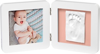 Фото Baby Art Двойная рамка Белая с многоцветными подложками (3601097100)