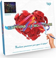 Фото Danko Toys Картина по номерам Огни ночного города (KpN-02-01U)