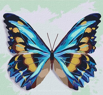 Фото Идейка Голубая бабочка (KHO4207)