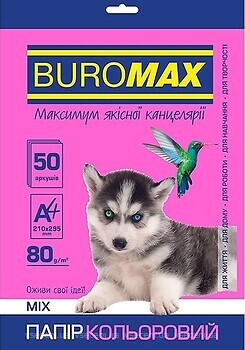 Фото BuroMax Набор цветной бумаги (BM.2721750-99)