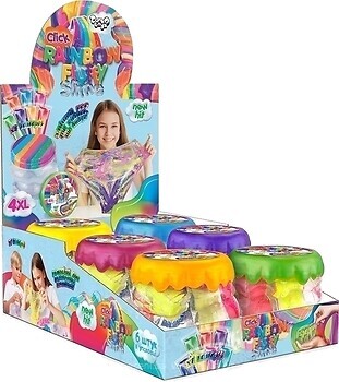 Фото Danko Toys Rainbow Fluffy Slime (RFS-01-01)